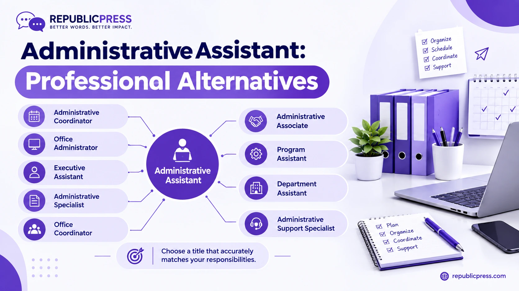 another way to say administrative assistant