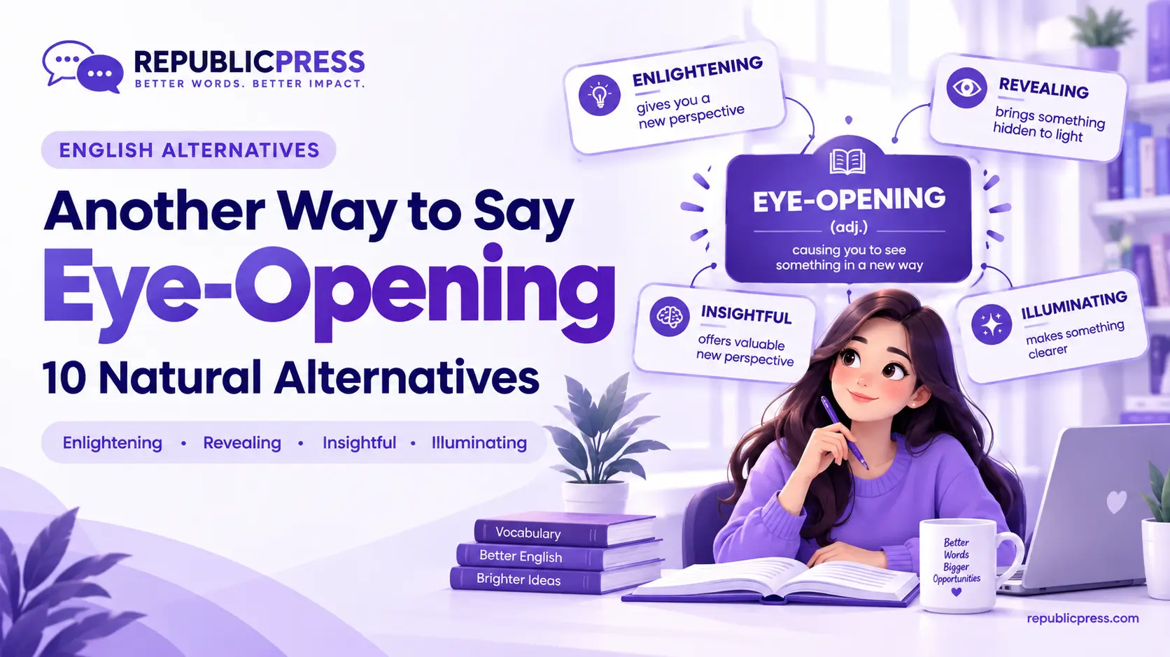 another way to say eye opening