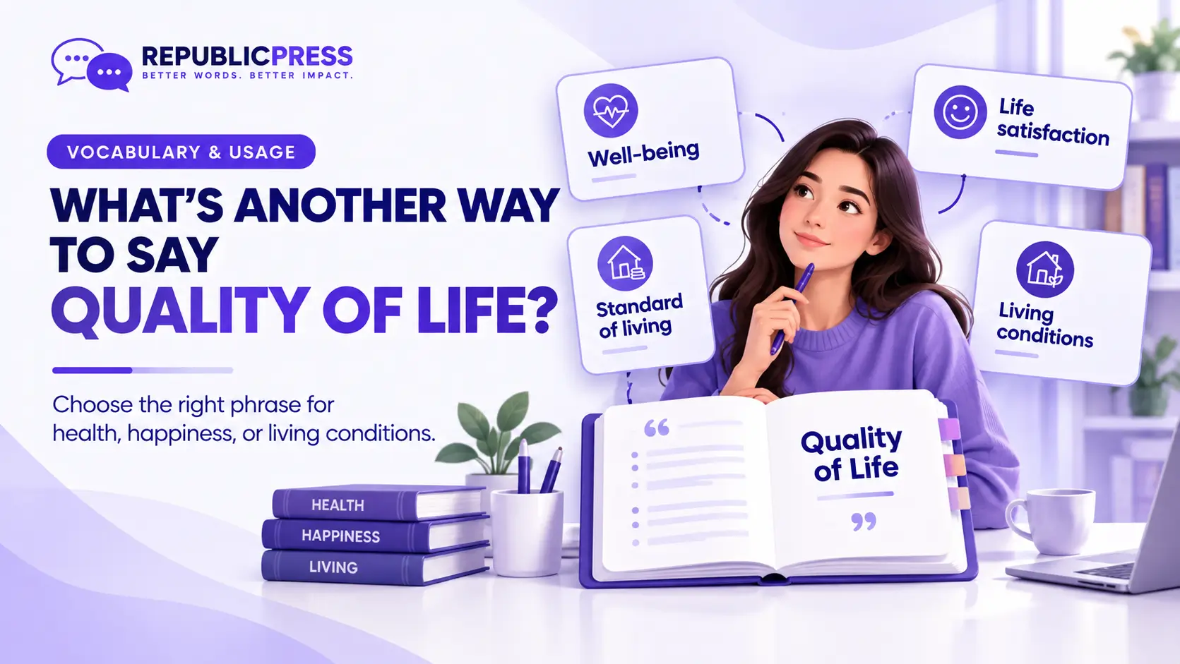 what's another way to say quality of life