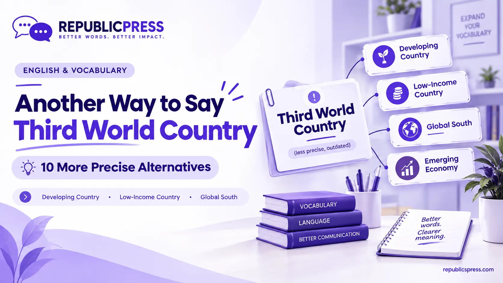 another way to say third world country