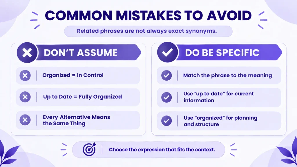 common mistakes when choosing alternatives to on top of things
